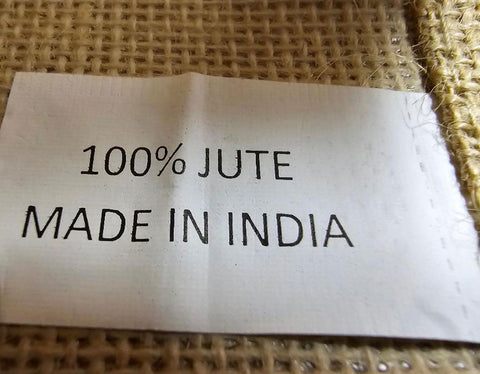 NEW - BALLARD DESIGNS GOING TO MARKET JUTE GROCERY TOTE (1 BAG) LITTLE PIG BAG REUSE