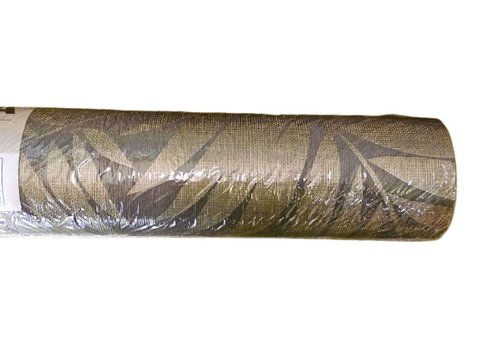 NEW - BARBARA HOME FINE WALLPAPER (1 ROLL) EDOMINA DARK BROWN PALM FRONDS WALLPAPER RASCH MADE IN GERMANY