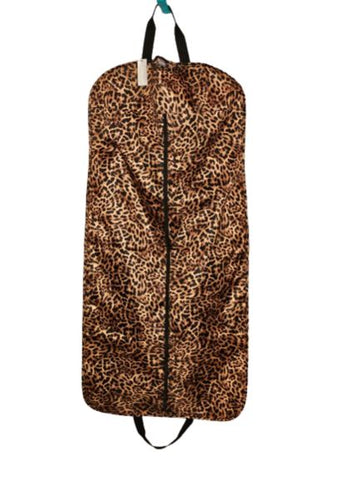 *  NEW WITH TAG - CHICO'S LEOPARD ANIMAL PRINT GARMENT BAG