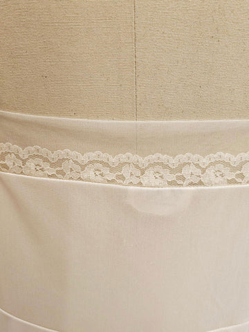 VINTAGE PHILMAID NYLON TRICOT SLIP LACE ENCLOSED HEM SIZE 38