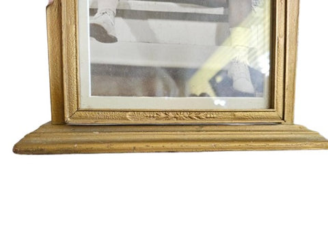 VINTAGE 1940s ART DECO GOLD SWIVEL TILT PICTURE FRAME