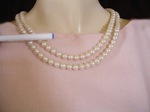 VINTAGE PINK DRESS EMBROIDERED WITH PINK & SILVER ROSES WITH METAL ZIPPER
