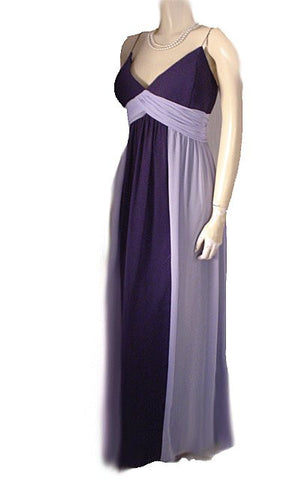 *BEAUTIFUL RAYLIA 2-TONE GODDESS EVENING GOWN GODDESS EVENING GOWN EXTRA LARGE SIZE 24 / 3/X