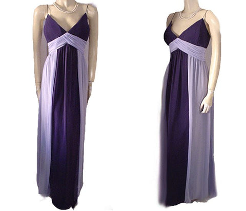 *BEAUTIFUL RAYLIA 2-TONE GODDESS EVENING GOWN GODDESS EVENING GOWN EXTRA LARGE SIZE 24 / 3/X