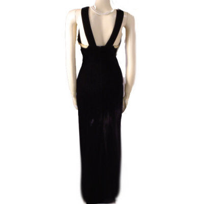 Scott mcclintock hotsell black velvet dress