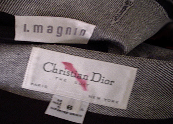 Vintage christian 2024 dior labels