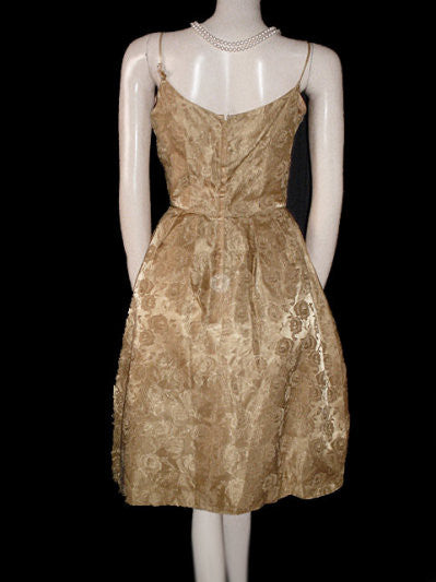Gold 2025 50s dress