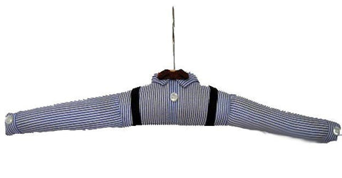 VINTAGE PADDED MAN'S FAVORITE SHIRT OR BOY'S HANGER - ADORABLE! - (1 HANGER)