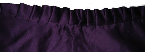 GLAMOROUS  VINTAGE BETMAR DUCHESS SATIN PLEATED EVENING STOLE IN ROYAL PLUM - PERFECT FOR THE HOLIDAYS