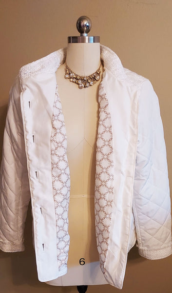 国内で当店のみ MADWITCH - Vintage Fur Collar Quilted Jacket 国内で当店のみ MADWITCH - Vintage Fur Collar Quilted Jacket