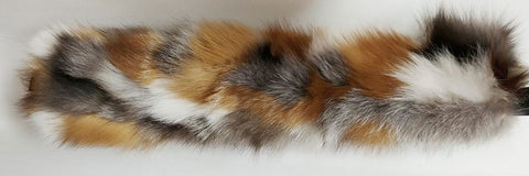 NEW - ADRIENNE LANDAU FLUFFY FOX COLLAR FROM NEIMAN MARCUS