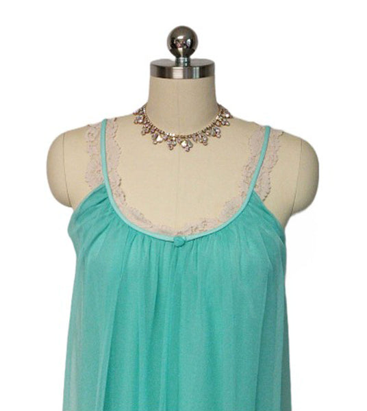 On My Way Out Jade Green Scalloped Tank – Shop the Mint