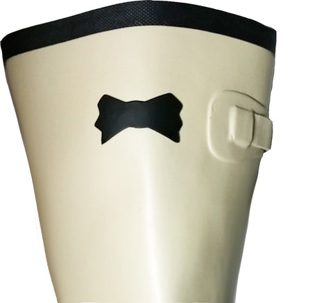 NEW - VICTORIA TRADING COMPANY HOPELESS ROMANTIC RAIN & GARDEN BOOTS IN VANILLA ICE CREAM