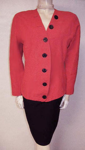 *VINTAGE YVES SAINT LAURENT JACKET WITH NAUTICAL BUTTONS - MADE IN FRANCE