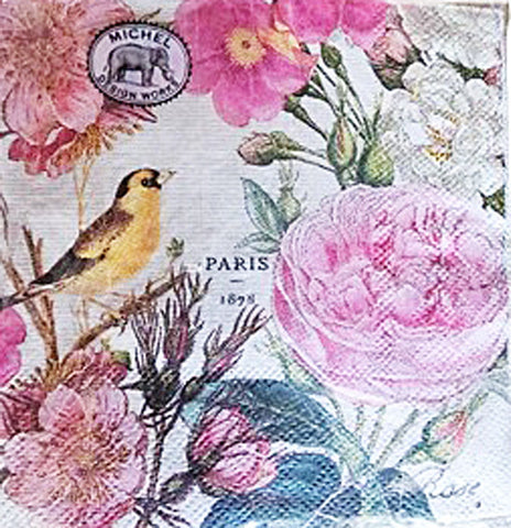 MICHAEL DESIGN WORKS LUSH BOTANICAL MAGICAL GARDEN PAPER PLACEMATS FLORAL BIRDS BUMBLEBEE PLUS BONUS!