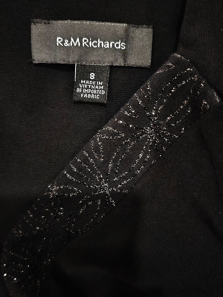 R & M RICHARDS SPARKLY COCKTAIL DRESS WITH BOLERO JACKET - WORN ONCE F Vintage Clothing & Fashions | Midnight Glamour R & M RICHARDS SPARKLY COCKTAIL DRESS WITH BOLERO JACKET - WORN ONCE F Vintage Clothing & Fashions | Midnight Glamour
