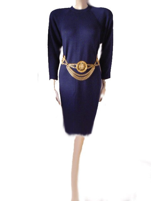 santana knit dress Santana Embellished Knit Dress Retrofete
