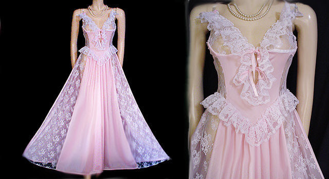 STRAW Tulle Long Night Dress Women Fairy Vintage Victorian