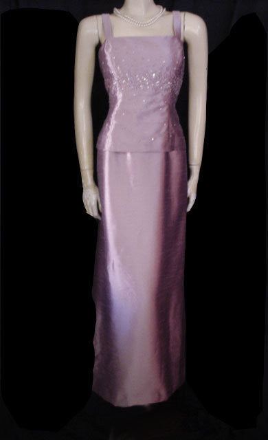 ALEX EVENINGS SPARKLING BEADED & SEQUIN EVENING GOWN WITH MATCHING J Vintage Clothing & Fashions | Midnight Glamour ALEX EVENINGS SPARKLING BEADED & SEQUIN EVENING GOWN WITH MATCHING J Vintage Clothing & Fashions | Midnight Glamour