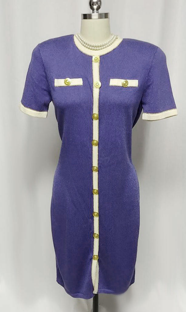 VINTAGE DON SAYRES FOR WELLMORE SAKS FIFTH AVENUE SANTANA KNIT DRESS Vintage Clothing & Fashions | Midnight Glamour VINTAGE DON SAYRES FOR WELLMORE SAKS FIFTH AVENUE SANTANA KNIT DRESS Vintage Clothing & Fashions | Midnight Glamour