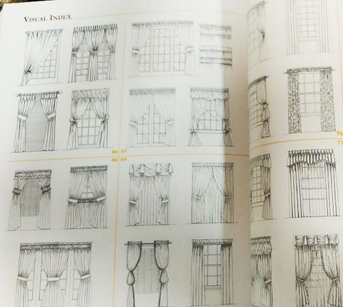 *NEW - THE ENCYCLOPEDIA OF WINDOW FASHIONS BOOK - PERFECT FOR THE INTERIOR DESIGNER IN YOU!