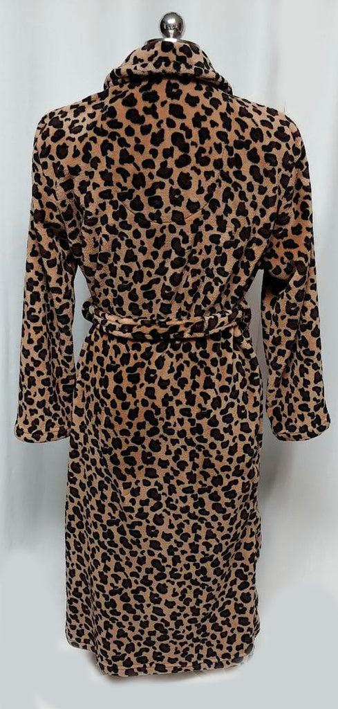 *JASMINE ROSE PLUSH LEOPARD DRESSING GOWN ROBE - SO SOFT! – Vintage ...