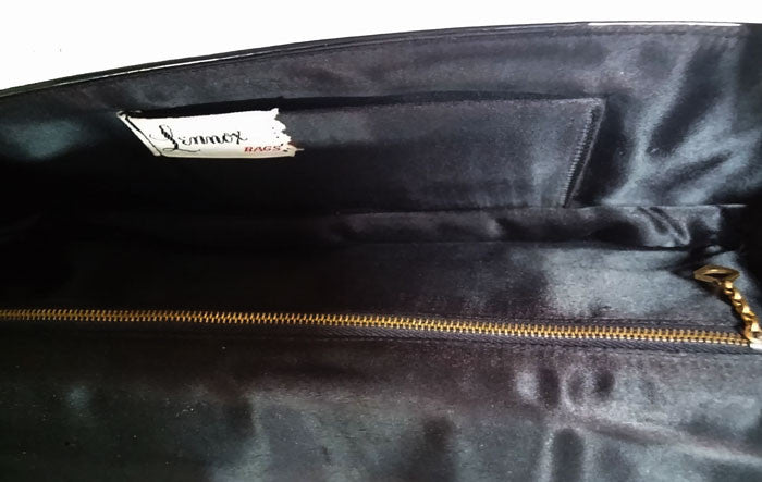 1950s Lennox Handbag with Original Mirror, Comb & Change Purse