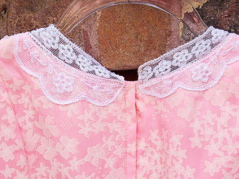 *VINTAGE LILLY PULITZER THE LILLY PINK SUMMER LACE DRESS