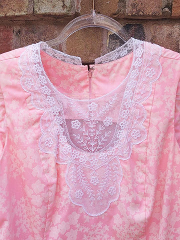 *VINTAGE LILLY PULITZER THE LILLY PINK SUMMER LACE DRESS