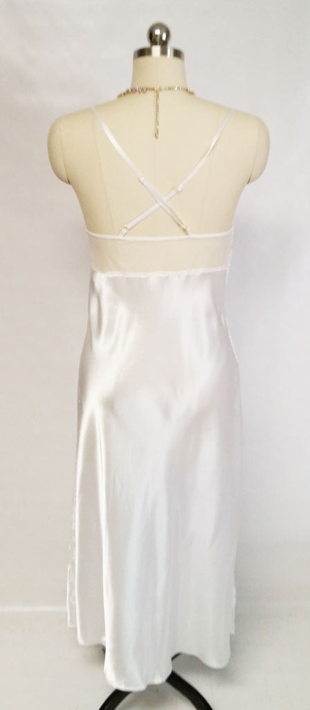GORGEOUS VICTORIA'S SECRET BRIDAL TROUSSEAU GLEAMING SATIN BIAS NIGHTG Vintage Clothing & Fashions | Midnight Glamour GORGEOUS VICTORIA'S SECRET BRIDAL TROUSSEAU GLEAMING SATIN BIAS NIGHTG Vintage Clothing & Fashions | Midnight Glamour