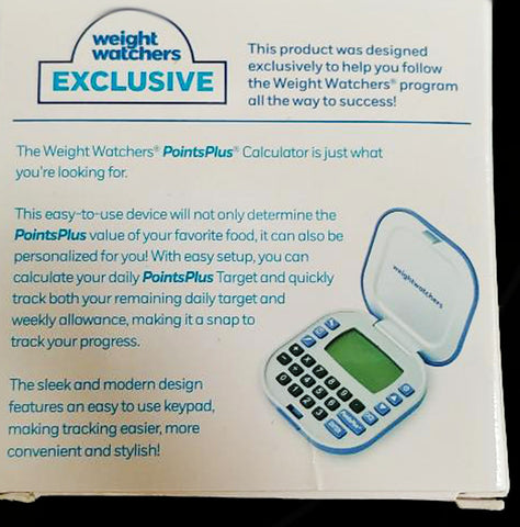*2014 NEW WEIGHT WATCHERS POINTSPLUS CALCULATOR NEW IN BOX WITH GORGEOUS KALEIDOSCOPE SKIN PLUS "EAT OUT" & "SHOP" BOOKS